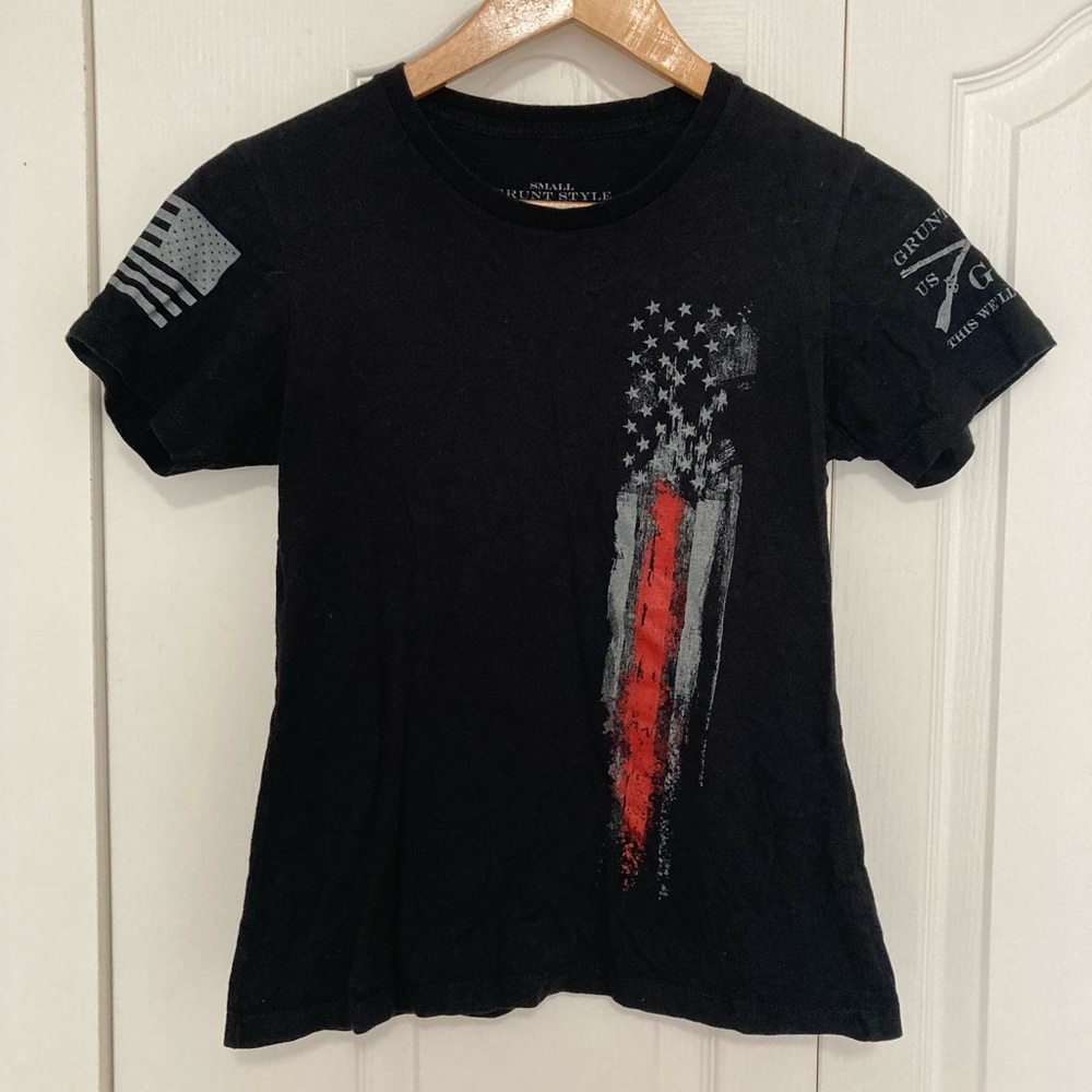 Grunt Style Red Line Tee Tshirt